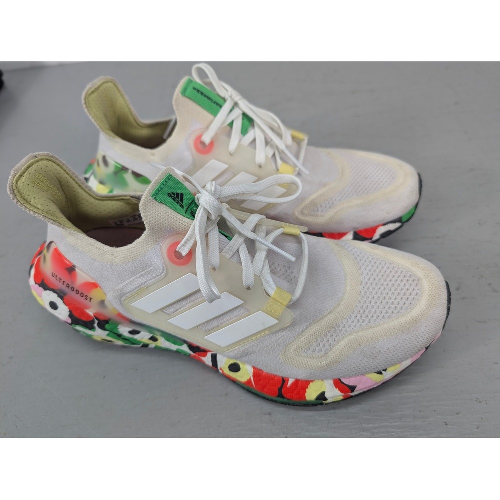 Women's 8 Adidas Ultraboost 22 Poppy Marimekko Running Shoes Floral Boost GZ5738